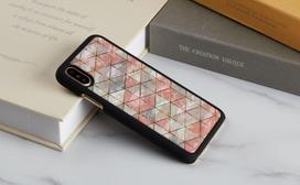 iphone xs deklas - iKins SmartPhone case iPhone XS/S diamond juodas - 3 nuotrauka