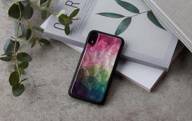 iphone xr deklai - iKins SmartPhone case iPhone XR water flower juodas - 3 nuotrauka