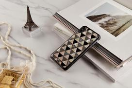 iphone xs deklas - iKins SmartPhone case iPhone XS Max pyramid juodas - 3 nuotrauka