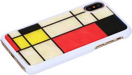 iphone xs deklas - iKins SmartPhone case iPhone XS/S mondrian baltas - 4 nuotrauka
