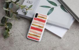 iphone xs deklas - iKins SmartPhone case iPhone XS/S short cake baltas - 2 nuotrauka