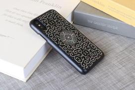 iphone xs deklas - iKins SmartPhone case iPhone XS/S liana juodas - 3 nuotrauka