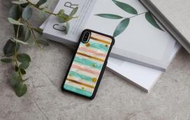 iphone xs max deklas - iKins SmartPhone case iPhone XS/S pop mint juodas - 2 nuotrauka
