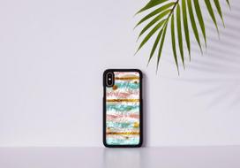 iphone xs max deklas - iKins SmartPhone case iPhone XS/S pop mint juodas - 4 nuotrauka