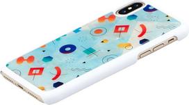 iphone xs deklas - iKins SmartPhone case iPhone XS/S poppin rock baltas - 5 nuotrauka