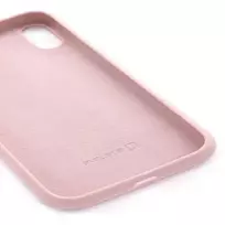 iphone xr deklai - Korpuso galas, galinis dangtelis Evelatus         Apple      iPhone XR Soft case with bottom       Pink Sand - 2 nuotrauka