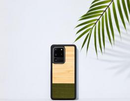 telefonas samsung s20 galaxy - MAN&WOOD case for Galaxy S20 Ultra bamboo forest black - 2 nuotrauka