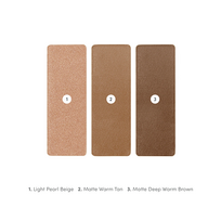 jane iredale - JANE IREDALE akių šešėliai PUREPRESSED EYE SHADOWS TRIO BROWN SUGAR, 2.8 g - 3 nuotrauka