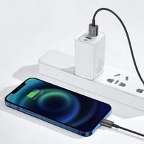 100 iphone - Baseus Superior Series USB to iP 2.4A, 1m Black - 5 nuotrauka