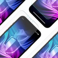 apsauginis stiklas iphone matinis - 3MK Apple iPhone mat film 14 - Silky Matt Pro - 6 nuotrauka