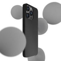 apple iphone 6 - 3MK "Silicone Case iPhone 15 Pro" Black - 5 nuotrauka
