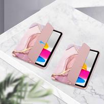 tech protect ipad 11 2025 - Tech-Protect SC Pen Case iPad 10.9" 2022 Pink Marble - 3 nuotrauka