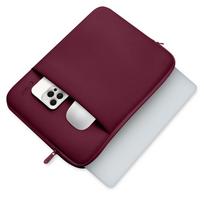 neopreno - Tech-Protect Neoprene Laptop Case 15-16" - Burgundy - 6 nuotrauka