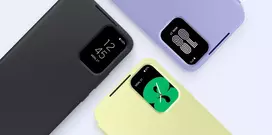 telefono deklas knygute - SAMSUNG Galaxy A34 2023, knygutė, juoda - 3 nuotrauka