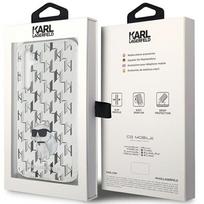 telefono deklas karl lagerfeld - Karl Lagerfeld "Hardcase Monogramm Choupette S23 FE S711" Transparent - 2 nuotrauka