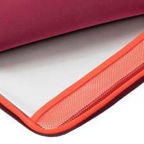 sleeve kompiuteriui - RIVACASE NB SLEEVE ANTISHOCK 14"/5223 BURGUNDY RIVACASE - 3 nuotrauka
