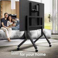 70 televizoriui - TV SET ACC MOBILE STAND/70-110" BLACK TS2081-B ONKRON - 4 nuotrauka