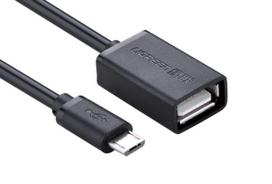 lizdo adapteris - Ugreen 10396 USB (female) - micro USB (male) OTG cable adapter Black - 7 nuotrauka