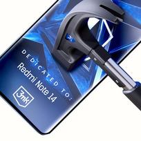 apsauginis stiklas xiaomi redmi - Tempered glass 3mk HardGlass Max Lite Black for Xiaomi Redmi Note 14 5G - 4 nuotrauka