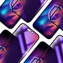 apsaugines pleveles iphone 16 - 3mk Rainbow Privacy Tempered Glass for Apple iPhone 16 - 3 nuotrauka