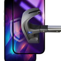 apsaugines pleveles iphone 16 - 3mk Rainbow Privacy Tempered Glass for Apple iPhone 16 - 11 nuotrauka