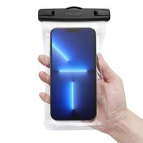 vandens telefono deklas - Dėklas Spigen A601 Universal Waterproof case, visiems, skaidri - 10 nuotrauka