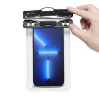 vandens telefono deklas - Dėklas Spigen A601 Universal Waterproof case, visiems, skaidri - 12 nuotrauka