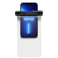 vandens telefono deklas - Dėklas Spigen A601 Universal Waterproof case, visiems, skaidri - 13 nuotrauka
