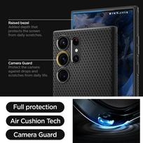 ultra samsung - Spigen "Liquid Air Galaxy S23 Ultra" Matte Black - 6 nuotrauka