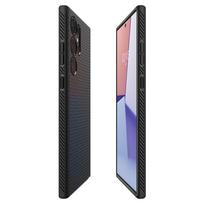 ultra samsung - Spigen "Liquid Air Galaxy S23 Ultra" Matte Black - 10 nuotrauka