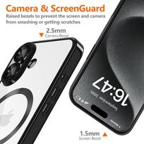 iphone 16e deklas - Tech-Protect 5906302360246 Black - 5 nuotrauka