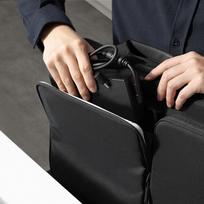 17 kompiuteris nesiojamas - Tech-Protect Defender Bag for 17" Laptop - Black - 4 nuotrauka