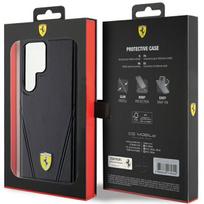 samsung galaxy s24 ultra case - Ferrari Hot Stamp V Lines MagSafe dėklas Samsung Galaxy S24 Ultra - juodas - 2 nuotrauka