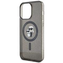 apple iphone 15 magsafe - Karl Lagerfeld "KLHMP15XHGKCNOK Karl&Choupette Glitter MagSafe iPhone 15 Pro Max" - 4 nuotrauka