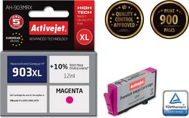 hp spausdintuvas rasalinis - Rašalinio spausdintuvo kasetė ActiveJet Cartridge AH-903MRX For HP 12ml Magenta - 2 nuotrauka