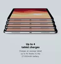 power bank 27000mah - Xtorm Fuel Series 5 FS5271 27000mAh 67W juoda - 8 nuotrauka
