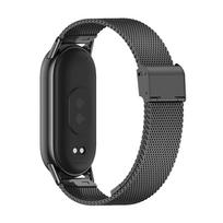 xiaomi band 9 strap juoda - Tech-Protect watch strap MilaneseBand Xiaomi Smart Band 8, black | 9490713935156 - 5 nuotrauka