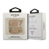 apple airpods ausines - Guess GUA2HHFLD Case for AirPods 1 / 2 Gold Paisley - 2 nuotrauka