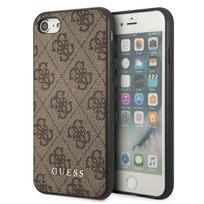 iphone se 2022 - Apple iPhone SE 2022 / SE 2020 / 7 / 8 Guess Dėklas 4G Metal Gold Logo (GUHCI8G4GFBR) rudos spalvos - 2 nuotrauka