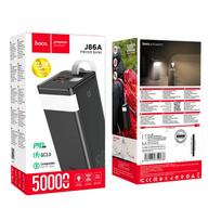 hoco power bank - Hoco J86A 50000mAh (Juodas) - 2 nuotrauka