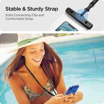 vandeniui atsparus deklas - Spigen "Shield A601 Universal Waterproof Case" Crystal Clear 2 pack - 6 nuotrauka