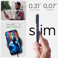 iphone air spigen - Spigen "Liquid Air iPhone 14 Plus" Navy Blue - 8 nuotrauka
