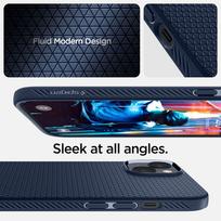 iphone air spigen - Spigen "Liquid Air iPhone 14 Plus" Navy Blue - 11 nuotrauka