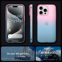 spigen liquid crystal iphone 15 - Spigen "Liquid Crystal iPhone 15 Pro" Gradation Pink - 6 nuotrauka