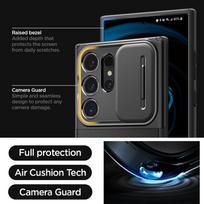 galaxy s24 ekrano plevele - Spigen Optik Armor Sam S24 Ultra S928 czarny/black ACS07313 - 12 nuotrauka