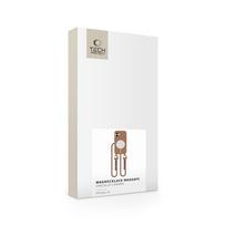 iphone 16 deklas su dirzeliu - Tech-Protect "Magnecklace Magsafe Case iPhone 16" Chocolate Brown - 6 nuotrauka