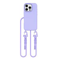 iphone telefonai - Tech-Protect MagNecklace MagSafe dėklas su virve Apple iPhone 16 Pro - Violetinis (Purple) - 6 nuotrauka