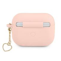 airpods pro deklas - Guess Silicone Charm Cover for Airpods Pro Pink - 3 nuotrauka