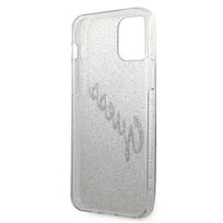 iphone 12 mini dekliukas - Guess "GUHCP12SPCUGLSGO PC/ TPU Vintage Cover iPhone 12 mini" Gradient Gold - 3 nuotrauka