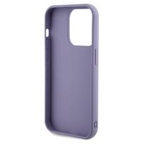 iphone 14 violetine - Guess "Sequin Script Logo Case iPhone 14 Pro Max" Purple - 3 nuotrauka